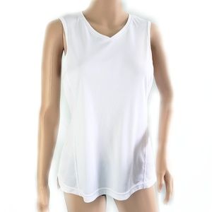 Champion Medium White Tank with Mesh Side Panels